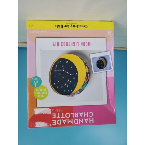 Faber-Castell Creativity for Kids, Moon Lightbox DIY Ages 6+ Open Box - Picture 10 of 10